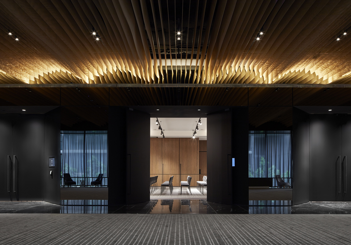 T2 Event Center Carr Design Studio Australia Side View | Cascade ...