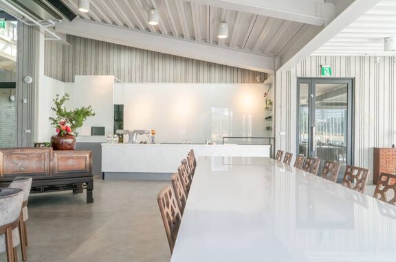 Cafe Shop in A Heritage Facility, brand, Restyling of Heritage Facility Built in 1935 Meganite travelled through time to