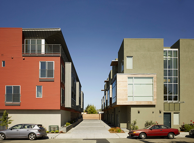 Temescal Station Townhouses and Condos Tierney Conner Architecture