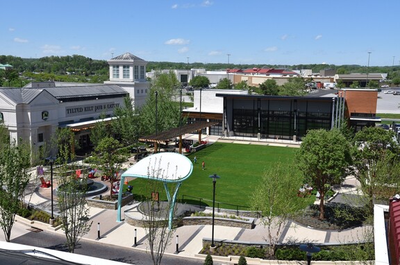 The Avenue at White Marsh, professional, Studio 39 Landscape Architecture contacted Tension Structures for the design, build