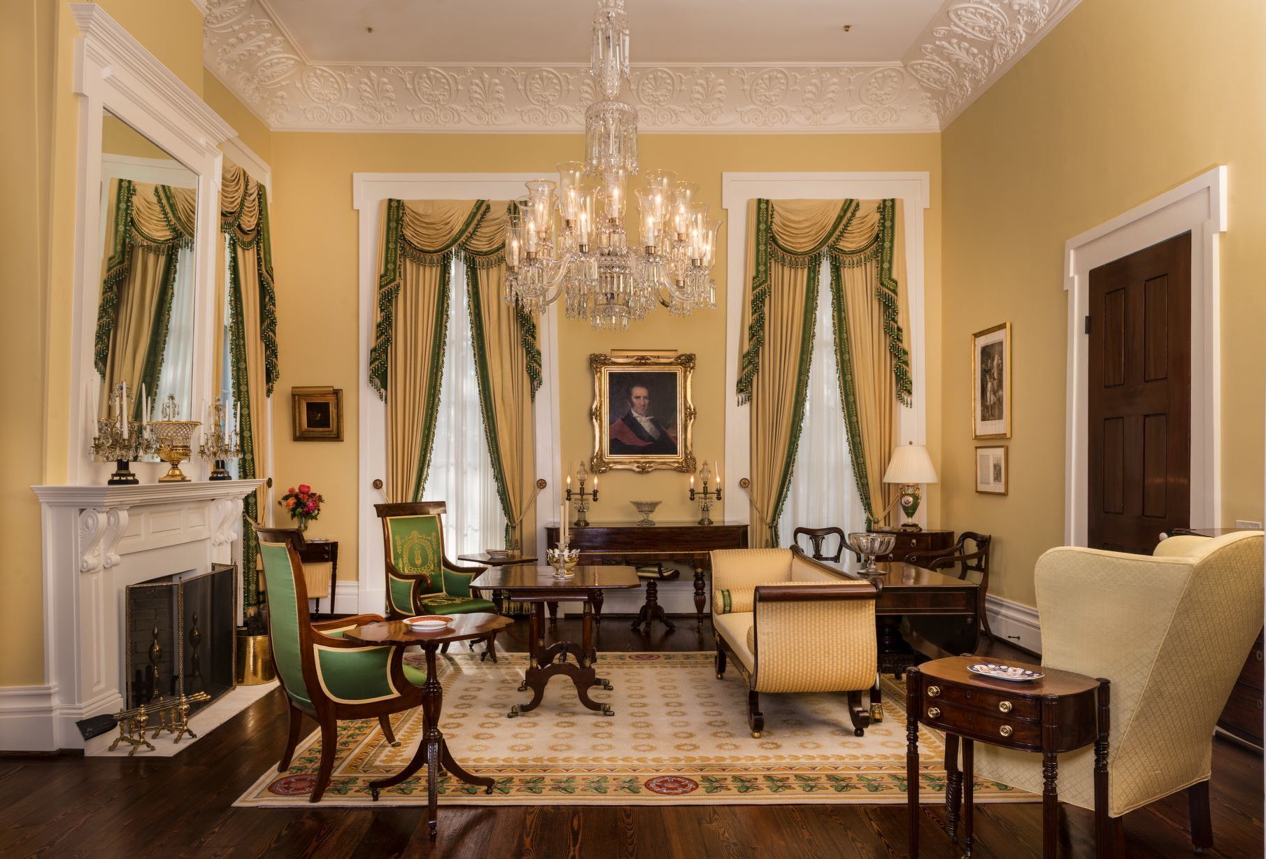 Texas Governor s Mansion Small Parlor 2 | Goodwin Company