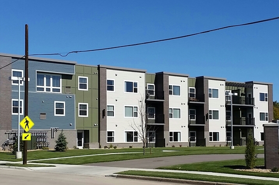 TownHomes, professional, Examples of landscaping around townhomes designed by Performance Landscaping.