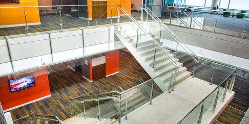 Solo Railing Toyota U.S. Headquarters - Plano, TX | VIVA Railings