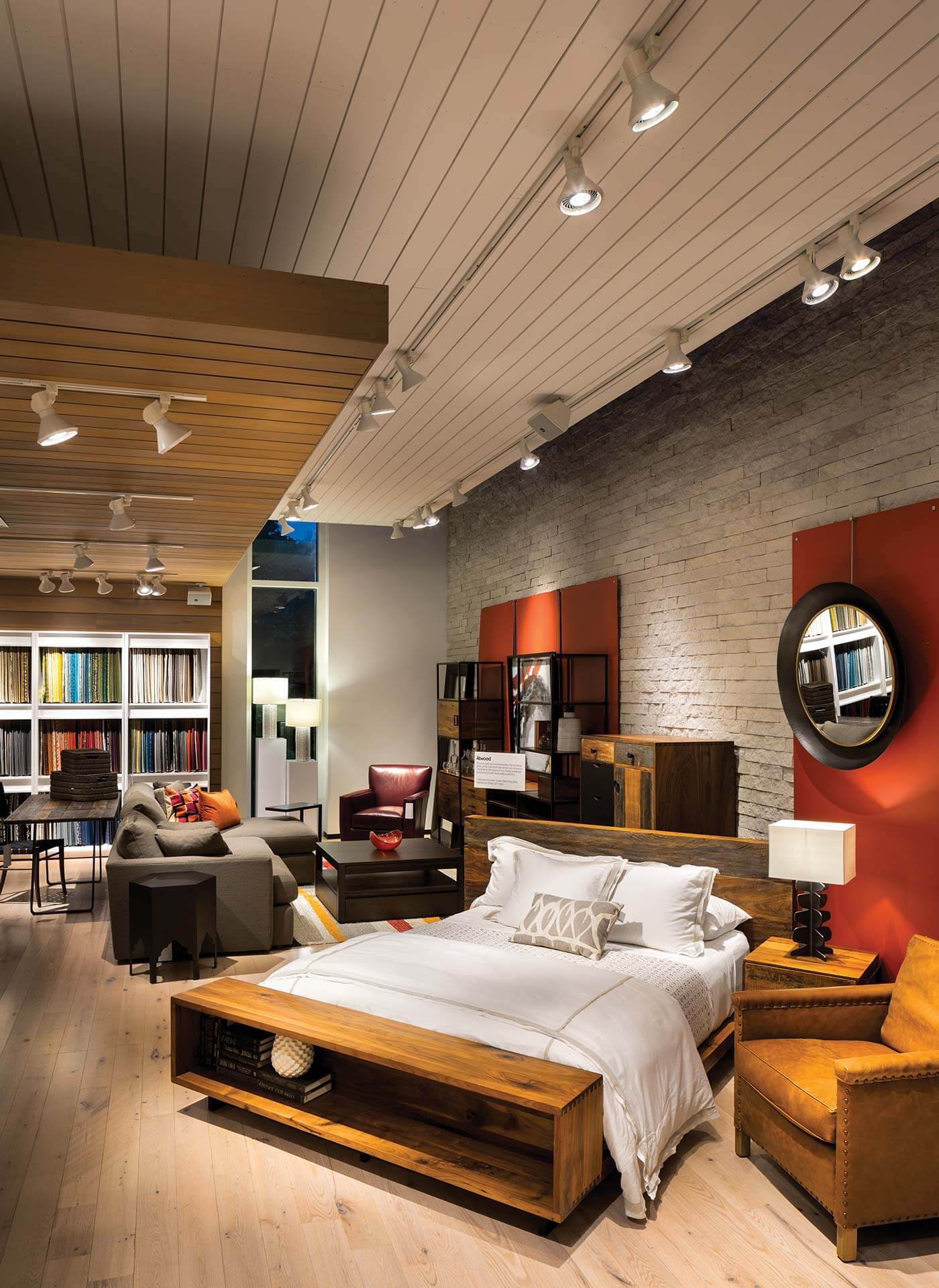 Track Lighting Retail Showroom Acuity Brands Lighting Acuity Brands