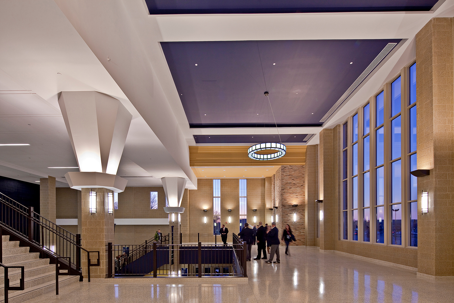 Tubelite Compton Family Ice Arena Interior Tubelite