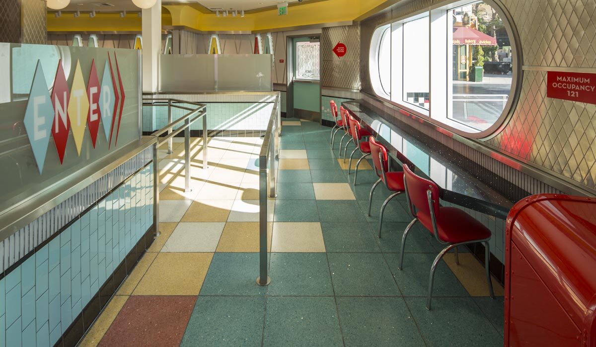 Universal Studios Mel's Diner | Wausau Tile