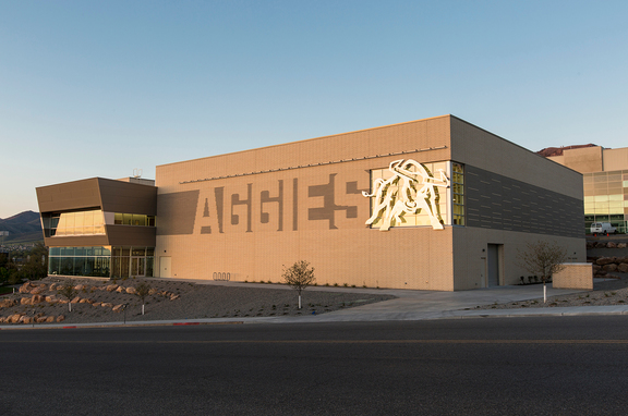 Utah State University- Wayne Estes Sports, brand, Utah State University Wayne Estes Sports facility was built in 2013.