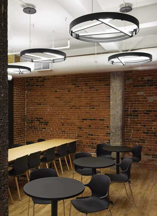 vintage brick wall acuity brands jalon mtl, Jalon MTL is located in Montreal, QC, Canada featuring lighting products by