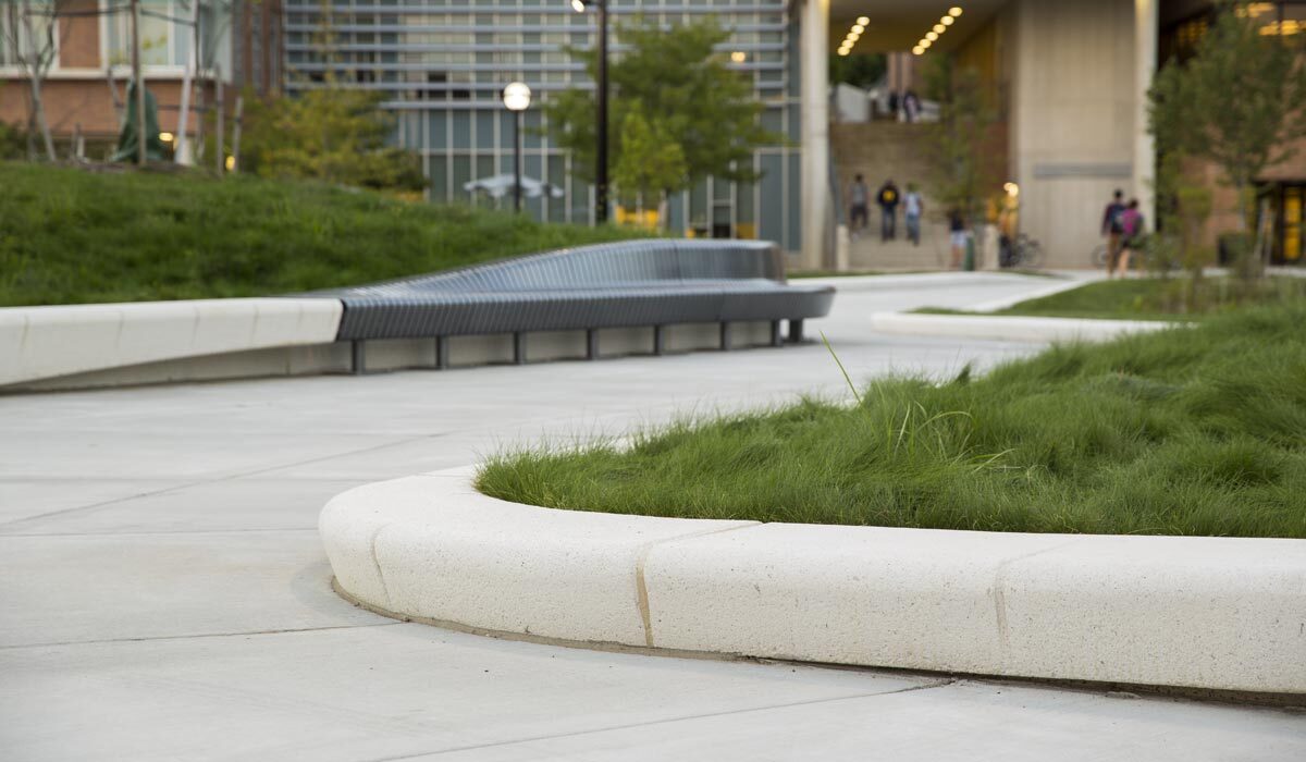 Wausau Tile Michigan University Exterior Walkway Wausau Tile