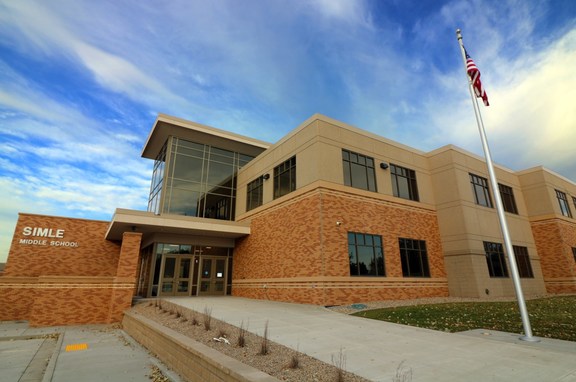 Simle Middle School Addition, professional, The original school, built in 1961 was added onto in 1991, and received