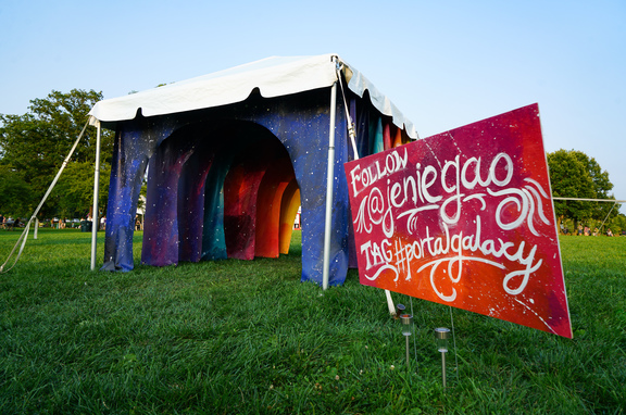 Portal - Makeshift Festival 2018 // Public Art Installation, professional, According to artist, Jenie Gao, Portal is like a