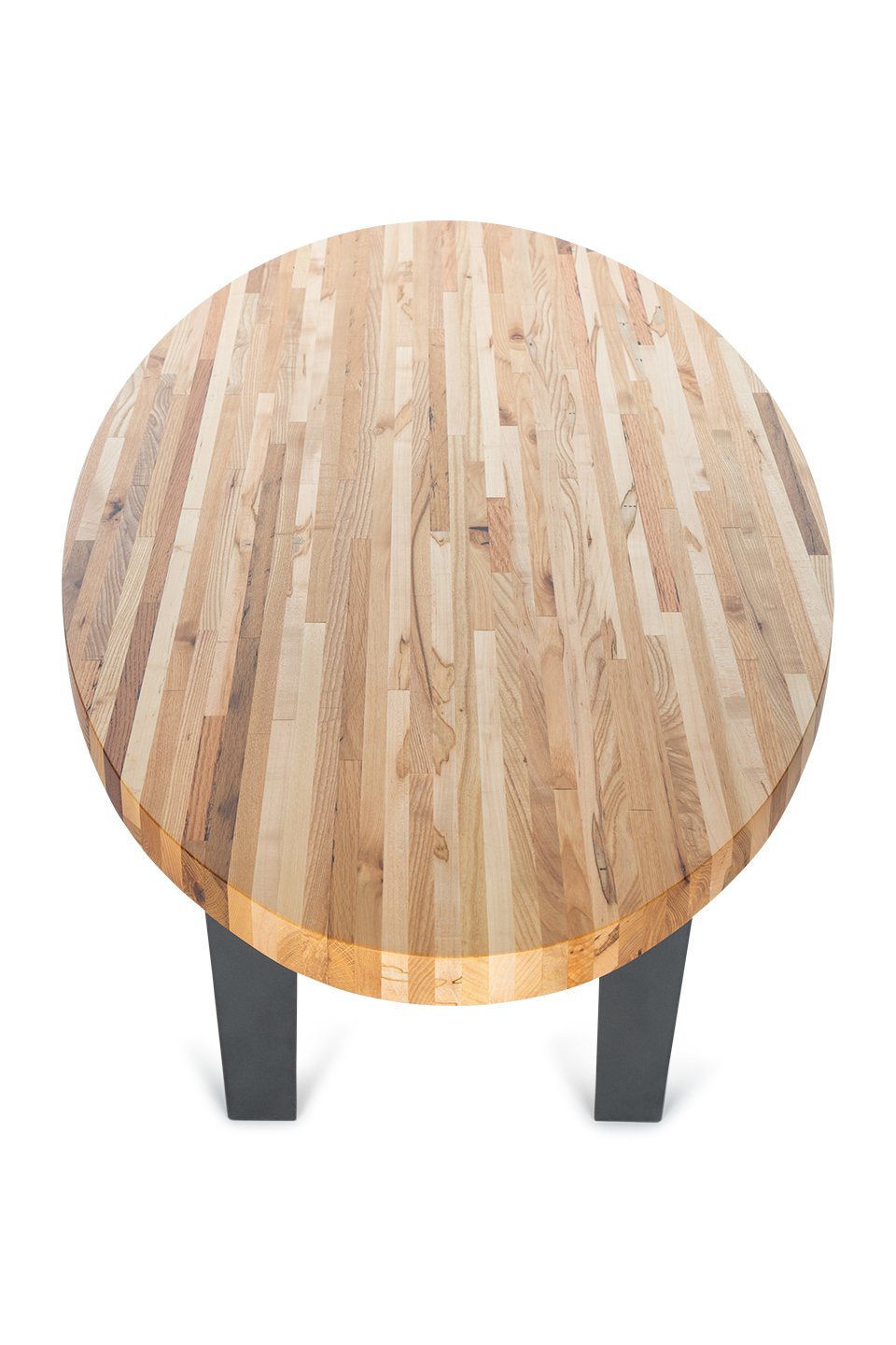 Wood Statements butcher block table, side table | Wood Statements